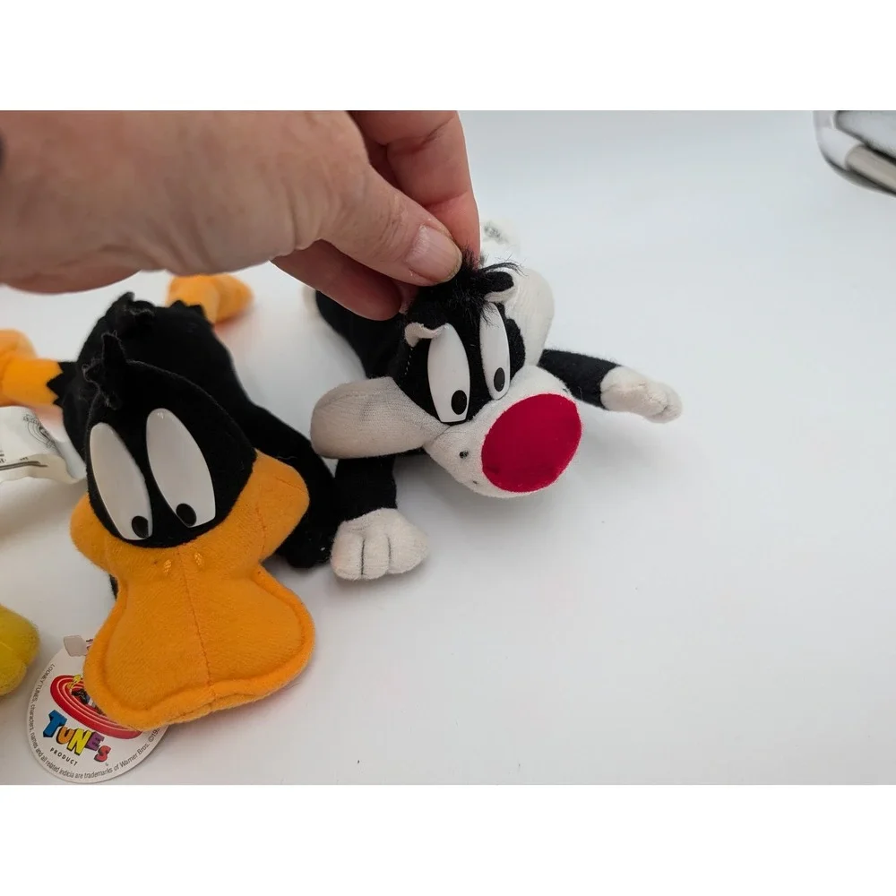 Play By Play Looney Tunes Plush Tweety Daffy Sylvester Lot 1997